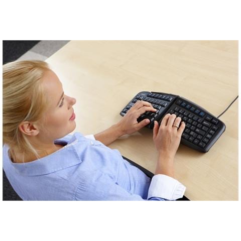 Tastiera USB BNEGTTDE  per Desktop/Server Colore Grigio - Foto 1